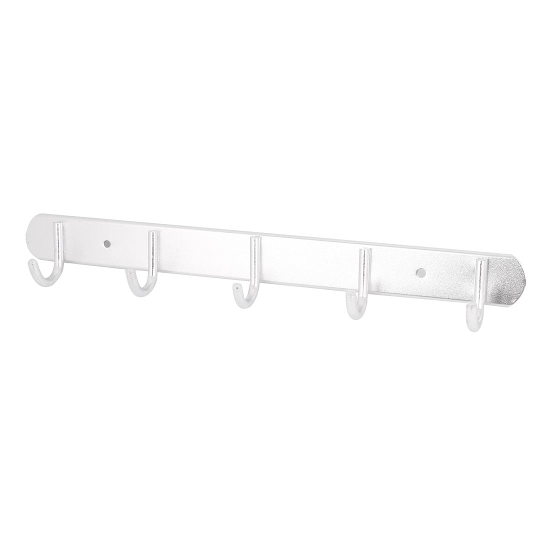 Unique Bargains Home Aluminum Alloy Door Wall Mounted Hooks Rack Coat