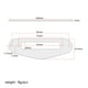 thumbnail image 4 of Reemplazo de anillo de pastilla de cuello de para guitarra eléctrica estilo T Yuyangstore Anillo de recogida, 4 of 7