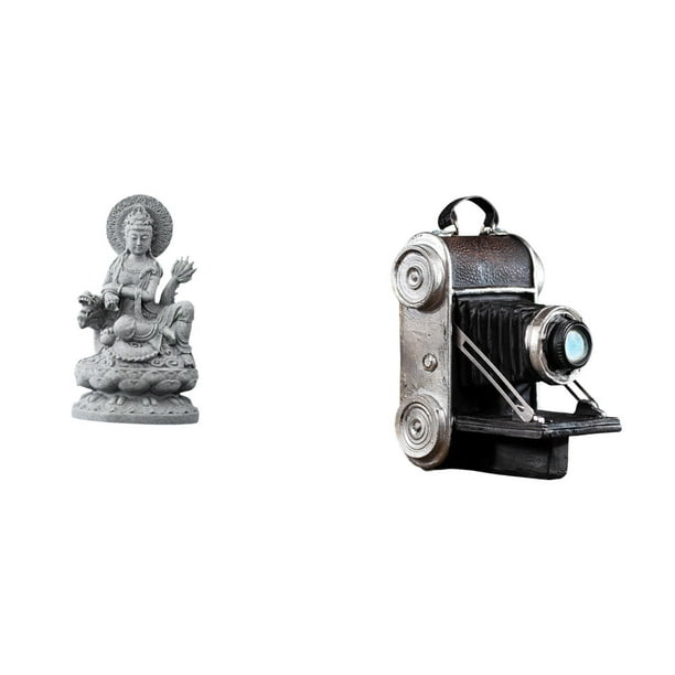 Figura de cámara Guan Yin, escultura de resina, accesorio decorativo Feng Shui para centros de mesa de pasillo interior, armarios de bar para familiar