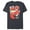 Navy Heather, variant on Disney and Pixar’s Turning Red Panda Mei Cute 4*Town 4Ever - Short Sleeve Blended T-Shirt for Adults - Customized-Ocean Blue