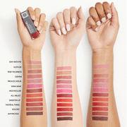 COVERGIRL Exhibitionist Ultra-Matte Lipstick, 675 All Abuzz, 0.09 oz, Transfer-Proof, Lipstick, Matte Lipstick, Long Lasting Lipstick, No Cracking or Flaking, Increases Lip Moisture
