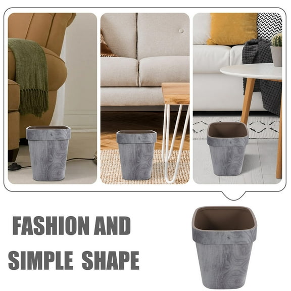 Masteelf Trash Bin Bathroom Trash Can Trash Can Outdoor Garbage Can Trash Holder Garbage Container Bin Trash Container Recycling Bin Hotel Trash Can