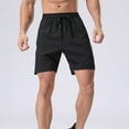 thumbnail image 4 of HAOYUNL Men's Running Shorts Sports Shorts Moisture Wicking Shorts Summer Quick Dry Loose Fit Workout Shorts with Pockets M-3XL, 4 of 8