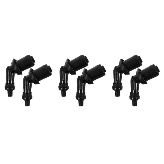 Raindrops 6 pcs  Spark Plug Cap For Motorcycles And Scooters Dirt Bike Spark Plug Cover Motorcycle Spark Plug Cover For Enhances Performance