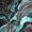 Gray Cyan, variant on Erosebridal Gray Gold Marbling Zipper Twin Comforter Sets with Fitted Sheet and 2 Pillowcases for Women Men, Fashion Marble Ombre Zipper Bedding Set, Black Reversible, 4-Piece
