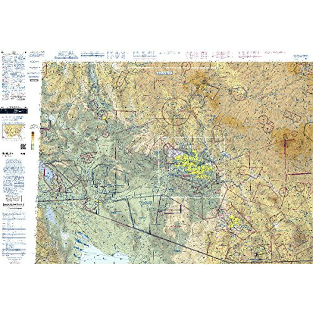 FAA Chart VFR Sectional PHOENIX SPHX (Current Edition)