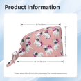 thumbnail image 6 of Kdxio Bulldog Pattern Turban Hat for Women Men Comfortable Adjustable Cleaning Working Cap with Sweatband, 6 of 8