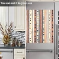 thumbnail image 3 of Yayeee Magnetic Dishwasher Cover for The Front Decoration Home Kitchen Machine Sticker Protector, Brown Abstract Dots, 3 of 6