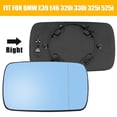 thumbnail image 2 of REGALWOVEN Car Right Side Mirror Glass with Backing Plate Heated for BMW E39 E46 320i 330i 325i 525i, 2 of 6