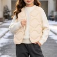 thumbnail image 6 of Wlynlyn Toddler Puffer Vests Boys Girls Lightweight Sleeveless Kids Casual Fall Winter Waistcoat Outerwear down Vests Casual Quilted Jacket(Beige,2-3 Years), 6 of 8