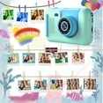 thumbnail image 2 of PURULU Kids Camera with Flip-up Lens for Selfie & Video, HD Digital Camera with 32GB SD Card, Ideal for 3-8 Years Old Girls Boys on Birthday Christmas Party as Gift(Blue）, 2 of 7