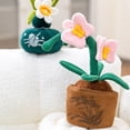 thumbnail image 4 of Plush Plant Doll Fake Potted Flower Artificial Succulent for Home Living Room Table Decorations Office Shelf Aesthetic Decorative Accent (Plant Doll*1PC), 4 of 9