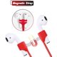 thumbnail image 3 of 3pcs Magnetic Anti-Lost Straps, Sport Earbud Lanyard Cord Soft Silicone Anti-Lost Neck Strap Wireless Earbuds Lanyard Compatible with Airpods Pro/3/2/1 (Black, Red, Green), 3 of 5