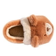 thumbnail image 3 of Drecage Toddler Kids Cute Bear Slippers Boys Girls Winter Warm Fuzzy Bedroom House Shoes, 3 of 6