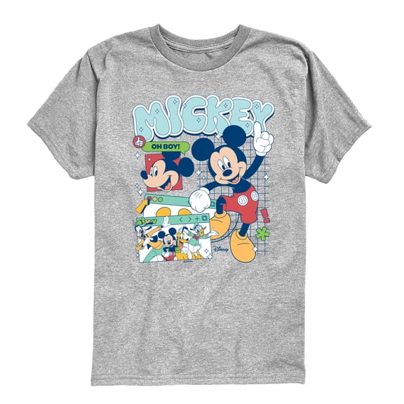 Mickey Mouse & Friends - Mickey Short Sleeve Graphic T-Shirt