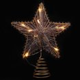 thumbnail image 5 of Adorno de estrella de árbol de Navidad Adorno de estrella de árbol de Navidad Adorno de estrella de árbol de Navidad con luces LED, 5 of 5