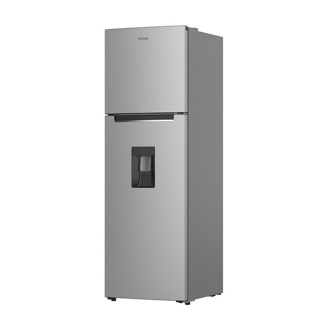 Refrigerador Whirlpool Dos puertas 9 Pies Despachador Silver