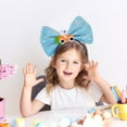 thumbnail image 5 of Deeceymbur Easter Headband with Glitter Bow Bunny Ears for Party Dress Up, 5 of 6