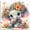 Cute-2, variant on Mosaflare 5D Diamond Art Kit,Dreamy Lantern Castle Night,Relaxing DIY Painting for Adults,Stress Relief Craft,Home Decor Gift