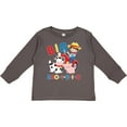thumbnail image 3 of Inktastic Farmer Tractor EIEIO Big Bro Boys Long Sleeve Toddler T-Shirt, 3 of 5