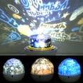 thumbnail image 6 of USB Powered Projector Lamp LED Night Light with Music for Living Room Bedroom Earth, 6 of 8