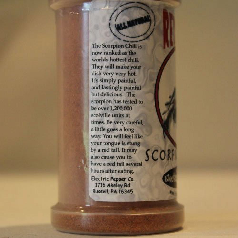 Spice Gift Set Carolina Reaper Chili Powder Ghost Pepper Scorpion Powder 3 Pack