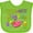 Apple Green, variant on Inktastic Little Miss Jelly Bean Boys or Girls Baby Bib