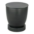 thumbnail image 2 of Baku Side Table Black End Table, Modern Style, Powder Coated Iron round shape tabletop, Iron, Indoor Living, 2 of 5