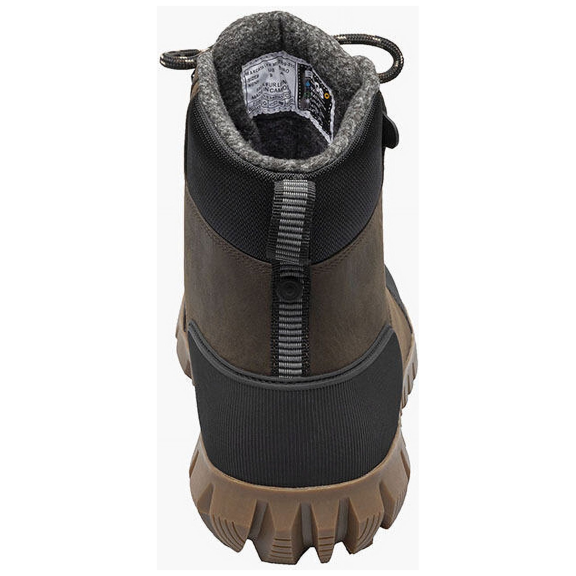 Bottes Homme Bogs Arcata - Cuir Noir/Marron - Pointure 11 US - Imperméables à Lacets - Occasion TB