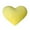 Yellow, variant on VOTRUDI Yellow Heart Shaped Plush Pillow - Cotton Filled, Skin-Friendly Stuffed Toy - Valentine's Day Wedding Gift for Couples - Soft Hug Cushion for Nursery Office