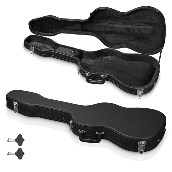 Yescom Electric Guitar Hard Case for Stratocaster Style Electric Guitar Wooden Hard Shell