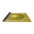 thumbnail image 2 of Ahgly Company Indoor Rectangle Medallion Yellow Traditional Area Rugs, 7' x 10', 2 of 4
