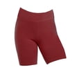 thumbnail image 1 of Gravity Threads Womens Outseam Shorts - Burgundy - Large, 1 of 1
