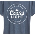 thumbnail image 3 of Coors Light - Coors Logo Badge - Women's Short Sleeve Graphic T-Shirt, 3 of 5