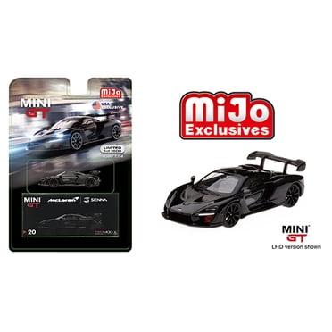 Mini Gt 1 64 Mclaren Senna Victory Grey Tsm Model Diecast Car Limited Edition Mgt Walmart Com