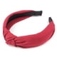 thumbnail image 5 of Accesorios para el cabello de alta gama con estilo, diadema cruzada de tela de color sólido, diadema anudada de ala ancha sencilla que combina con todo, 5 of 6