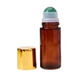 thumbnail image 2 of hgiogi Amber Roll On Bottles With Plastic Roller Balls 4oz, 2 of 4