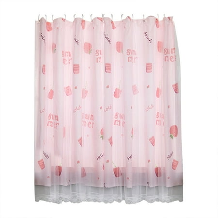 

No Punching With Yarn Curtain Translucent Impervious To People Yarn Curtain Fabric