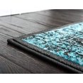 thumbnail image 4 of Unique Loom 3134649 3 ft. x 9 ft. 10 in. Imperial Bosphorus Runner Rug, Black, 4 of 5