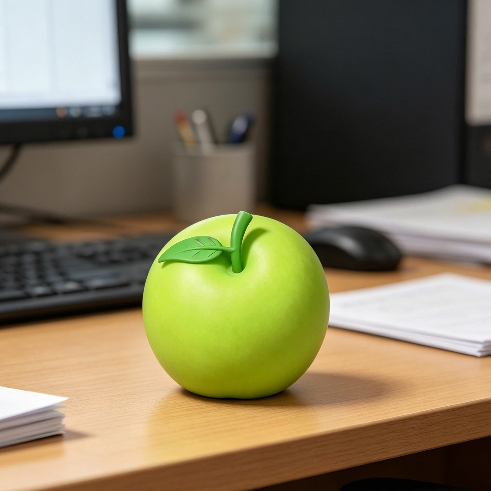 Realistic Apple Stress Ball Slow Rising Soft Scented Decompression Fidget Pu Squeeze Relief Adult Office Desk Home Decorative Kawaii Accessory