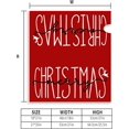 thumbnail image 4 of Merry Christmas Mailbox Cover 25.5x21 Inch, Christmas Post Letter Box Covers, New Year Holiday Xmas Magnetic Waterproof Mail Wraps for Outdoor Yard Garden Standard Mailbox Decor, 4 of 6