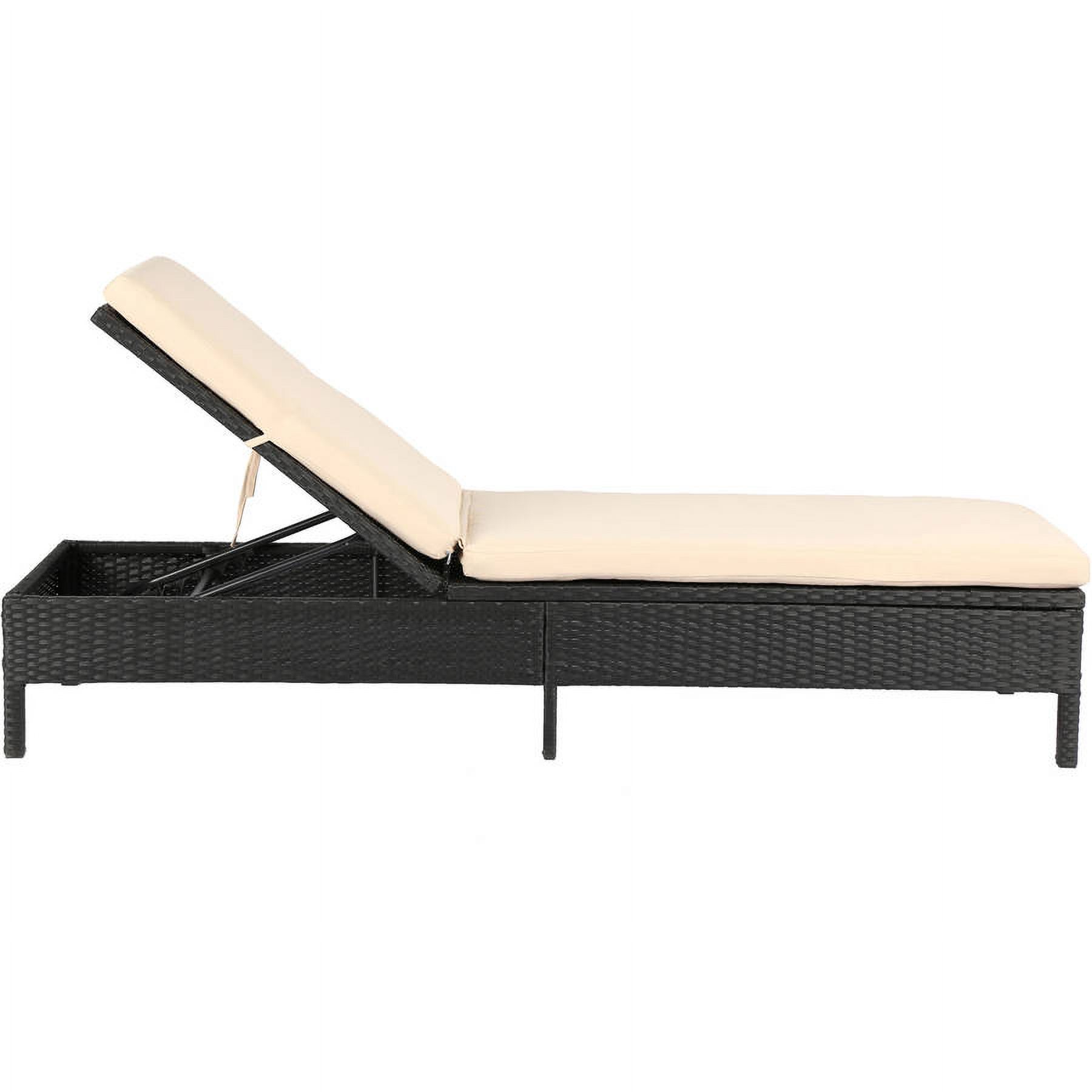 Baner Garden Adjustable Chaise Lounge with Cushions - image 3 of 9