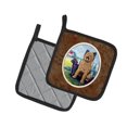 thumbnail image 2 of Carolines Treasures 7092PTHD Briard Pair of Pot Holders  7.5HX7.5W multicolor, 2 of 3