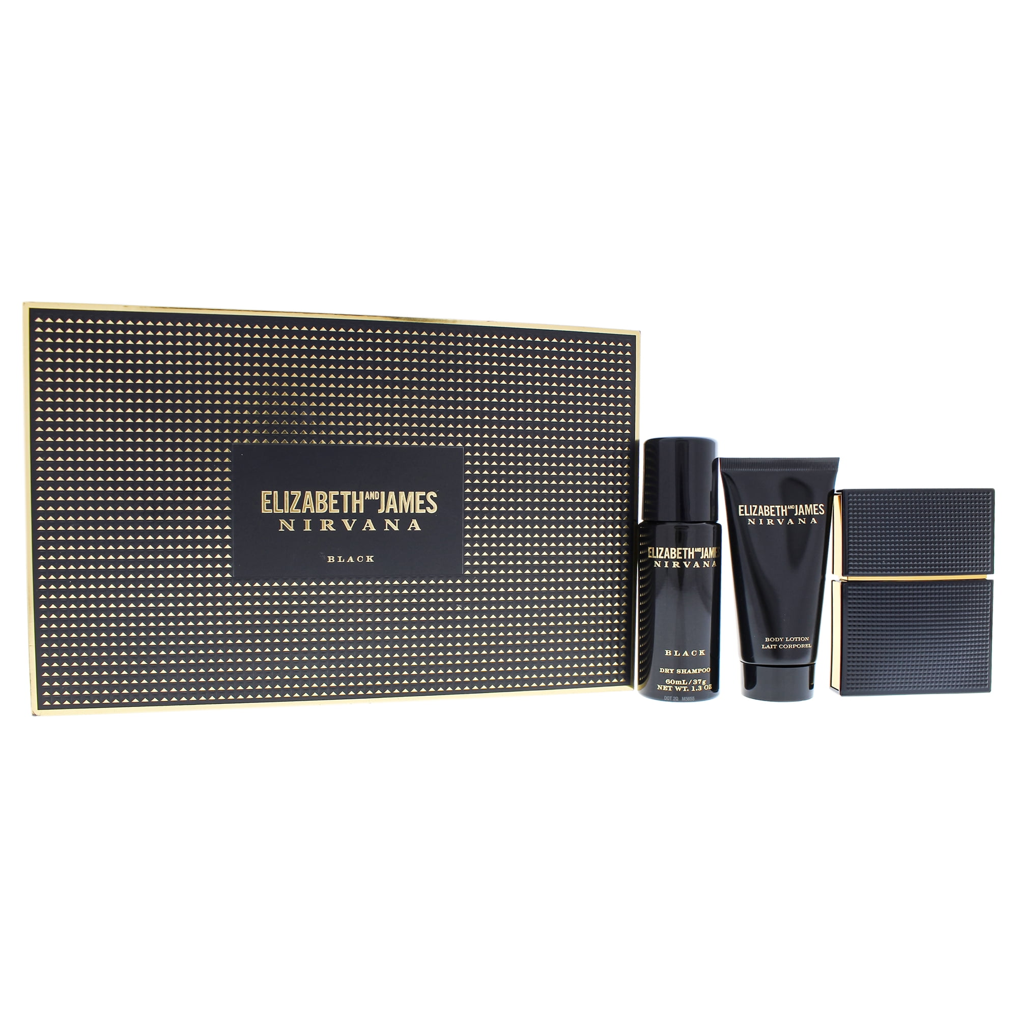 Elizabeth and James Nirvana Black Gift Set Mini & Travel Size Perfume ...