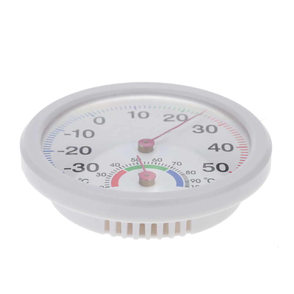 35 ~ 55°C Mini Innen Analog Temperatur und Feuchtigkeit Meter Thermometer Q7Y0 