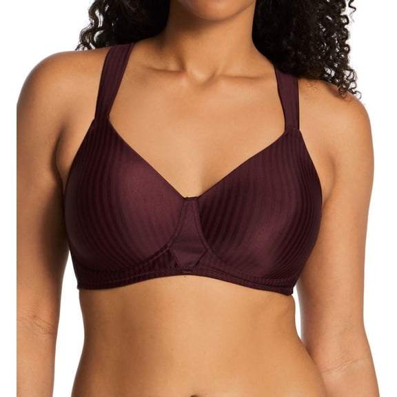 Women's Playtex 4707 Secrets Perfectly Smooth Wirefree Bra (Nightfire Red 38D)