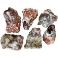 thumbnail image 1 of Extra Large Red and Brown Calcite Rough Natural Stones, Raw Calcite Red and Brown Crystals (1-2 Pounds), 1 of 8