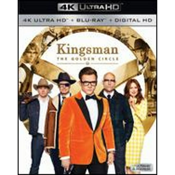 Pre-Owned Kingsman: The Golden Circle [4K Ultra HD Blu-ray/Blu-ray] (Blu-Ray 0024543422068) directed by Matthew Vaughn
