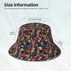 thumbnail image 3 of Balery Vintage Floral Sombreros para el sol para hombre y mujer, sombrero de pescador con UPF 50+, 3 of 6