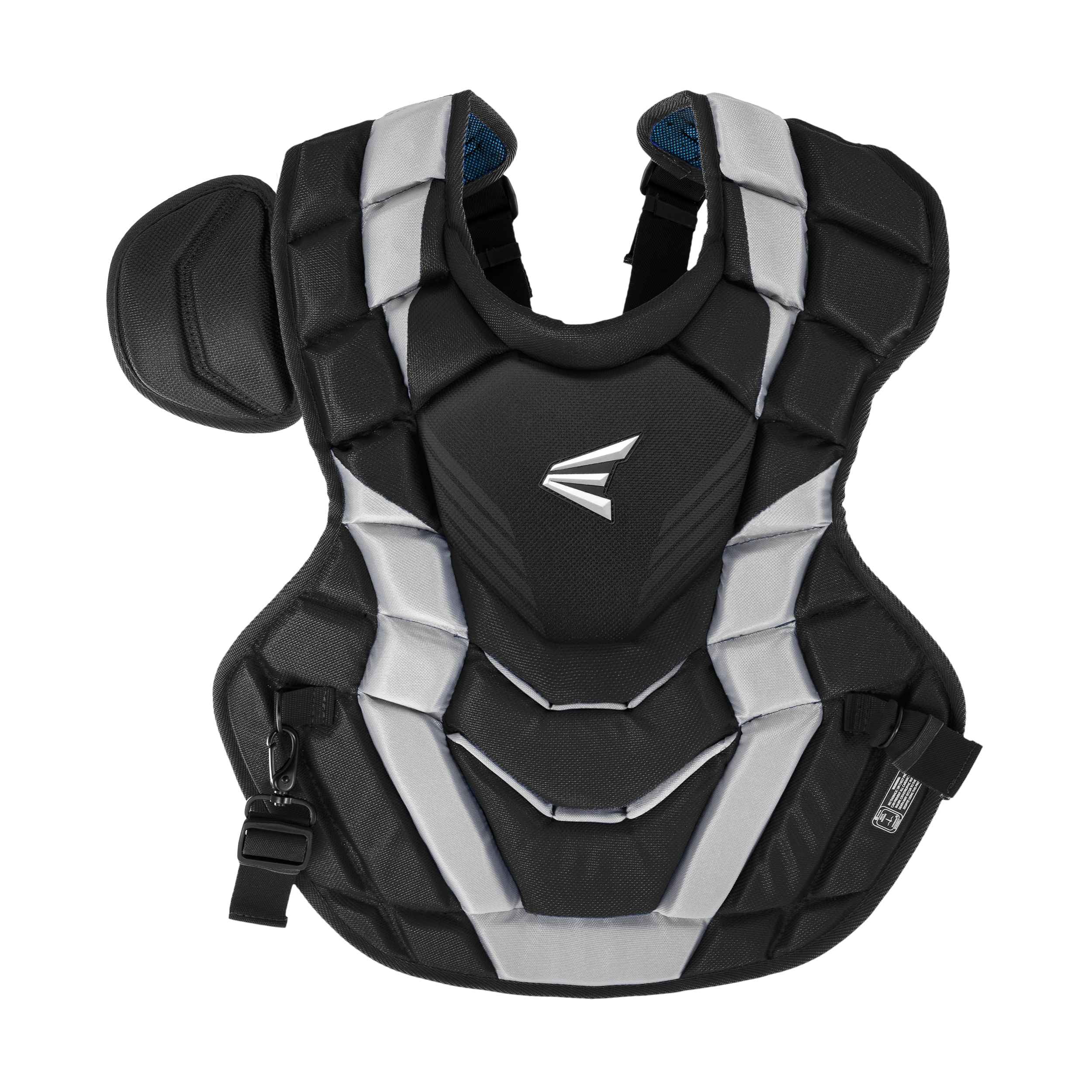 Easton Elite X Baseball Youth Chest Protector Black/Silver Youth